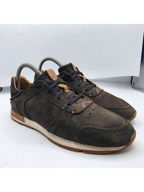 OluKai Men's Huaka'i Li Mens Size 7 Black Shoes Leather Casual Shoes Comfortable